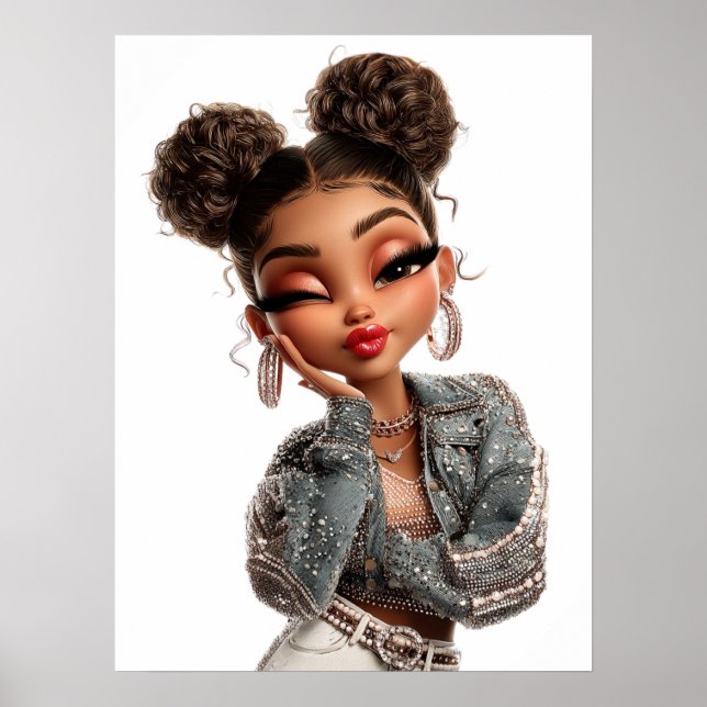 Pearl Pout Print, Value Poster Paper (Semi-Gloss) (Framsidan)