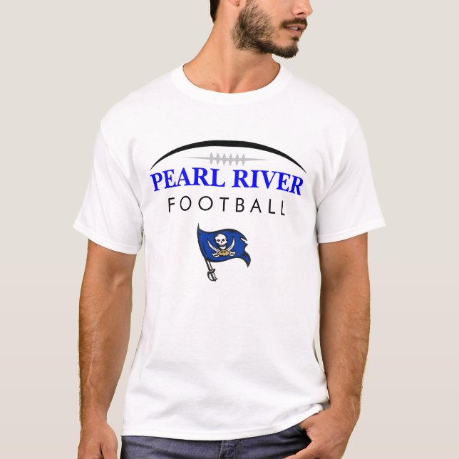 Pearl River högstadiumfotboll T-shirt (Framsida)