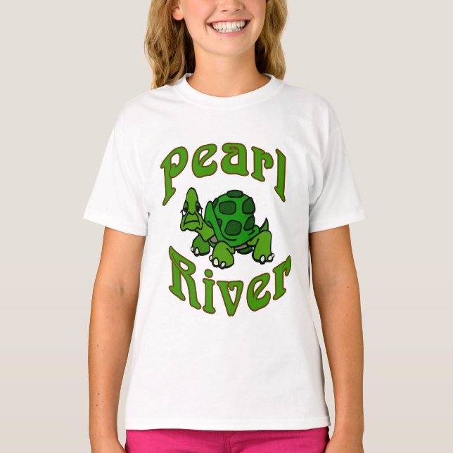 Pearl River, Turtle T Shirt (Framsida)