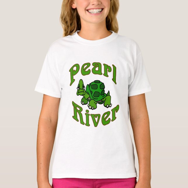 Pearl River, Turtle T Shirt (Framsida)