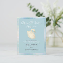 Pearl Swan Födelsedagskollektion Vykort