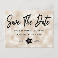  Pearl Sweet 16 Save the Date