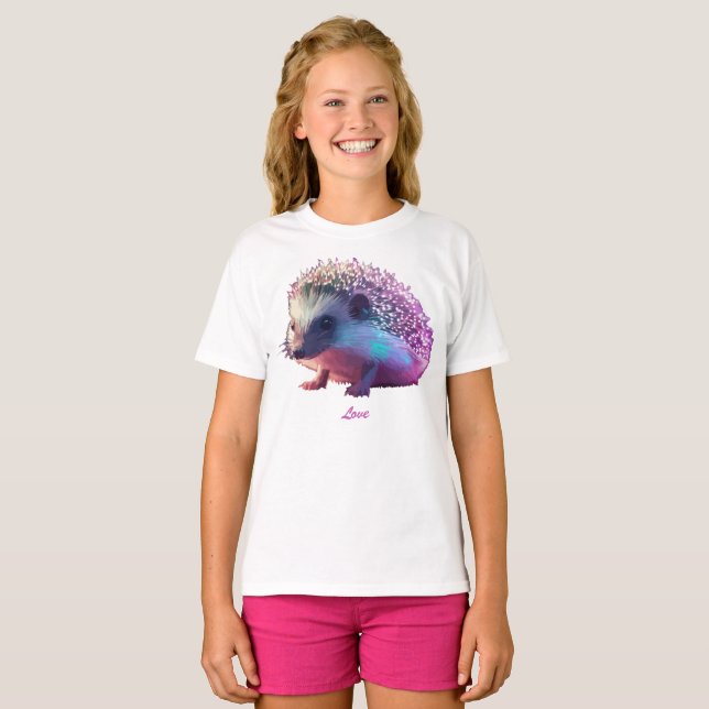 Pearl the Hedgehog T-Shirt (Hel framsida)