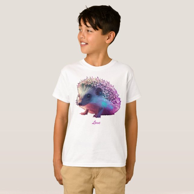 Pearl the Hedgehog T-Shirt (Hel framsida)