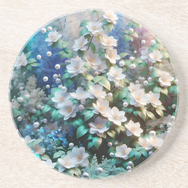 Pearlescent Flora Underlägg (Framsidan)