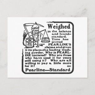 "Pearline Annons" vykort