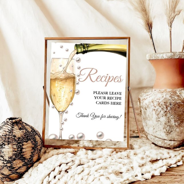 Pearls & åklagco Lämnar Möhippan Recipes Poster (Skapare uppladdad)