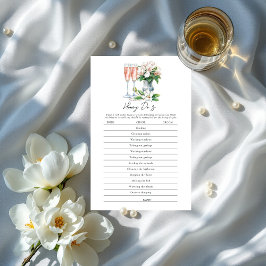 Pearls and Prosecco honey Do's Möhippa Game