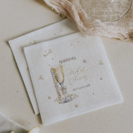 Pearls Elegant Bow-Möhippa Pappersservett