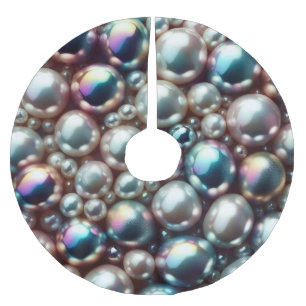 Pearls Julgransmatta Borstad Polyester