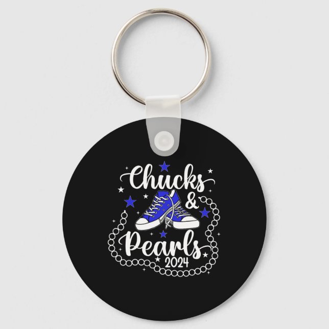 Pearls Kamala Harris 2024 Omröstning: talman Nyckelring (Framsida)