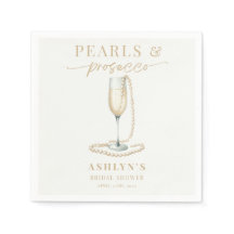 Pearls och Prosecco Möhippa Napkins