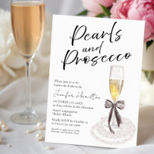 Pearls och Prosecco | Möhippan Bow Watercolor