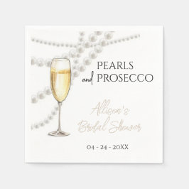 Pearls och Prosecco Pappersservett