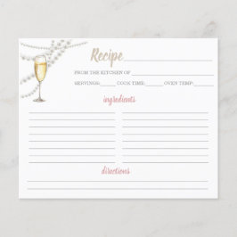 Pearls och Prosecco Recipe Lakan