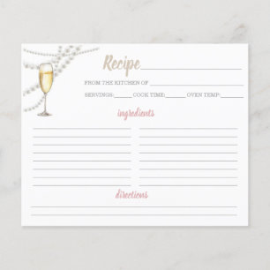 Pearls och Prosecco Recipe Lakan