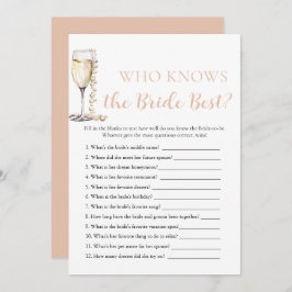 Pearls och Prosecco som känner till det bästa spel Inbjudningar