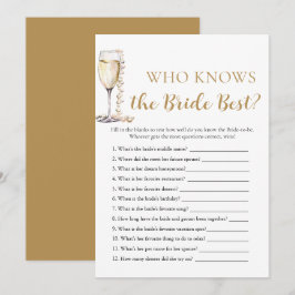 Pearls och Prosecco som känner till det bästa spel Inbjudningar