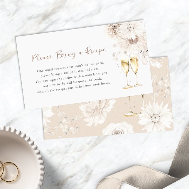 Pearls och Prosecco Tilläggskort (Pearls and Prosecco Enclosure Card
)