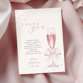 Pearls och Proseccos Möhippa för Rosa Tack Kort