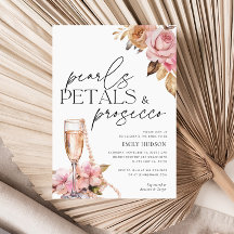Pearls Petals & Prosecco Blommigt Möhippa