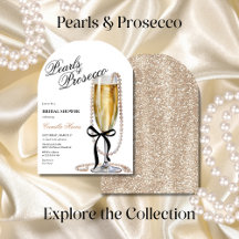 Pearls & Prosecco Black Bow Möhippa