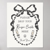 Pearls & Prosecco Black Coquette Bow  Recipe