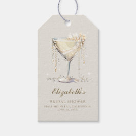 Pearls Prosecco Ivory Guld Cocktails Möhippa Presentetikett
