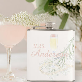 Pearls & Prosecco  Möhippa Bride Gift Fickplunta