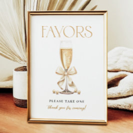Pearls & Prosecco Möhippa Favorittecken Poster