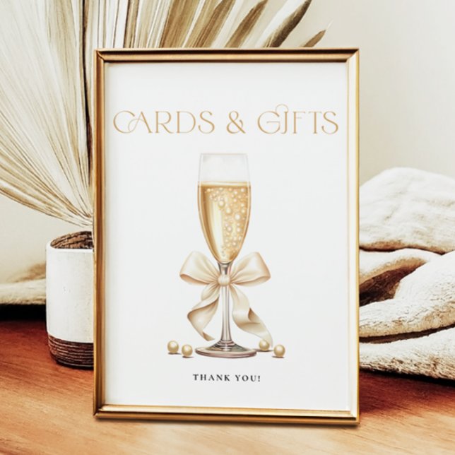 Pearls & Prosecco Möhippa Favorittecken Poster (Skapare uppladdad)