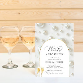 Pearls & Proseccos sofistikerade Möhippa Inbjudningar
