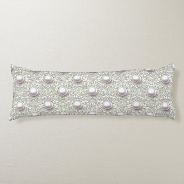 Pearls & Snöre Kroppskudde (Framsidan)