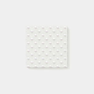 Pearls & Snöre Post-it Block