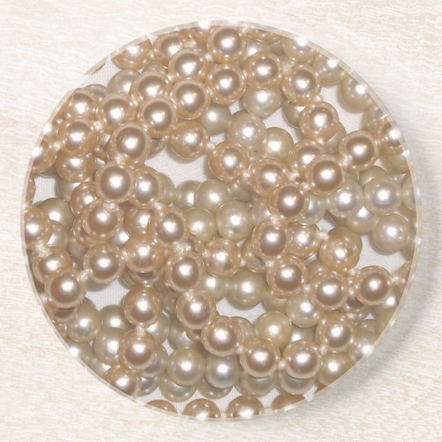 Pearls Underlägg Sandsten (Framsidan)