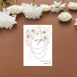 Pearls & White Blommigt w Meal OSA