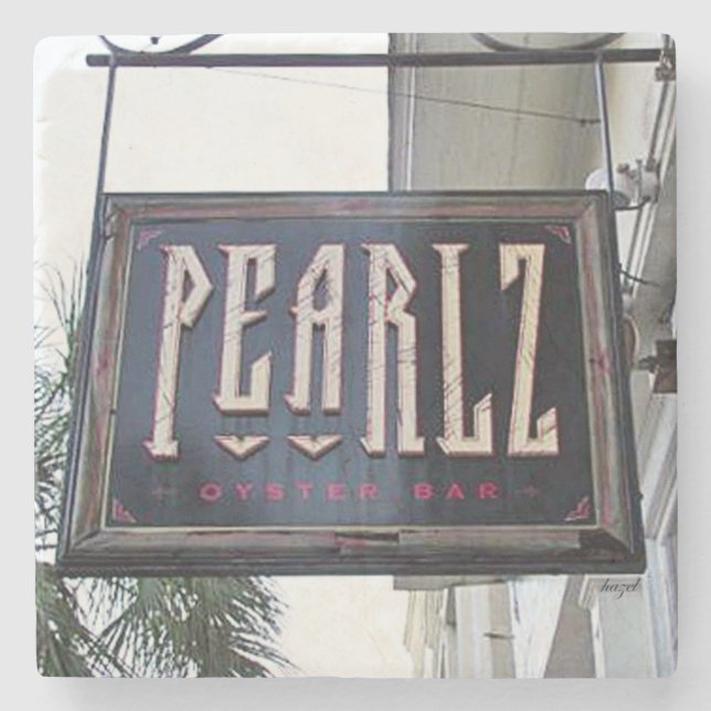 Pearlz, Charleston Underlägg, South Carolina Stenunderlägg (Framsidan)