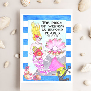 Pearof Wisdom Confirmation Card Kort