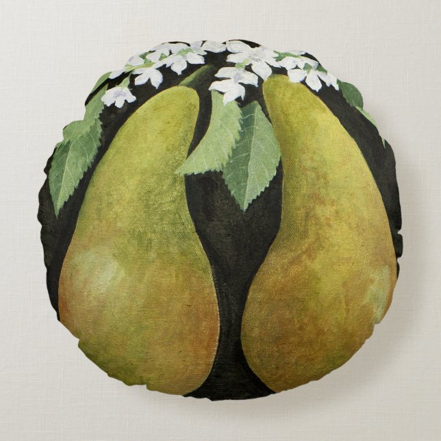 Pears 2013 rund kudde (Framsidan)