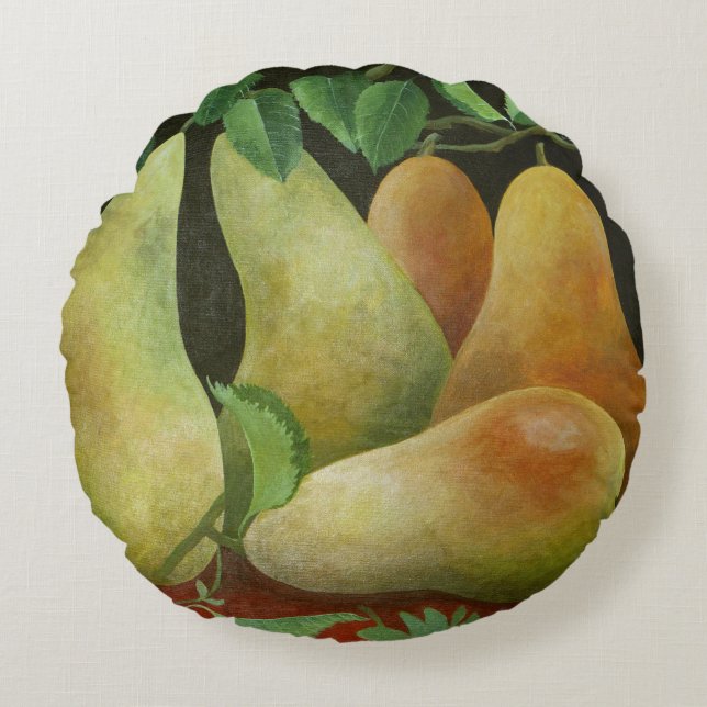 Pears 2014 rund kudde (Framsidan)