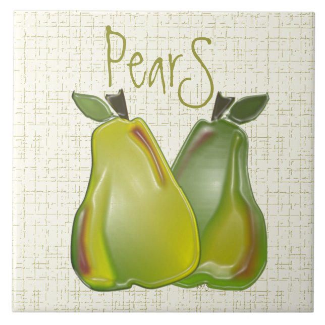 Pears 3D (WC) Kakelplatta (Framsidan)