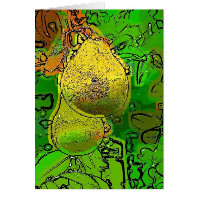 PEARS HÄLSNINGSKORT (Framsidan)