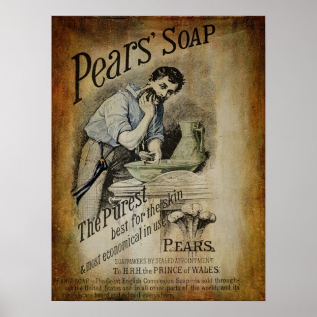 Pears Soap Advertisation 2 Poster (Framsidan)