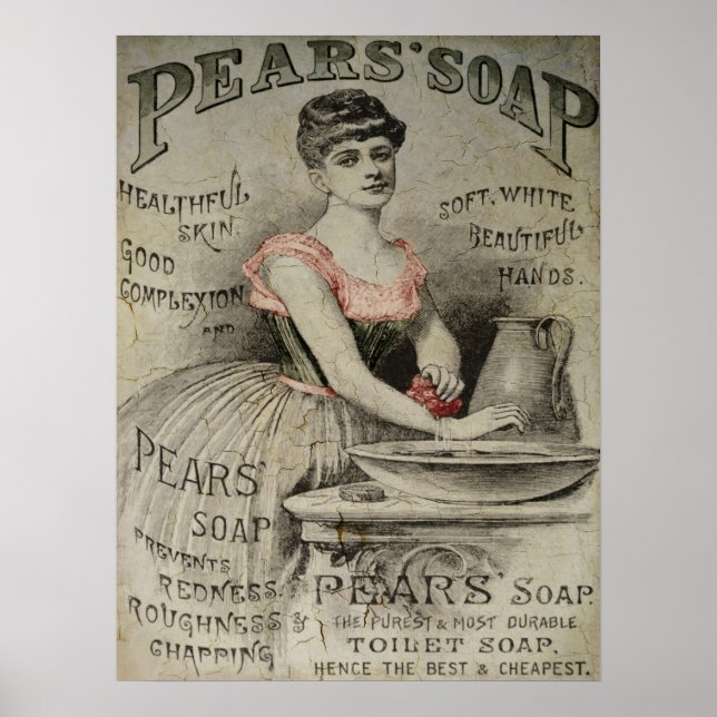 Pears Soap Advertisement Poster (Framsidan)