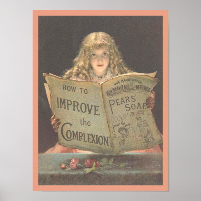 Pears Soap Complexion Ad Poster (Framsidan)
