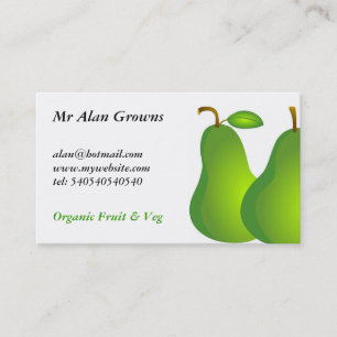 Pears Visitkort