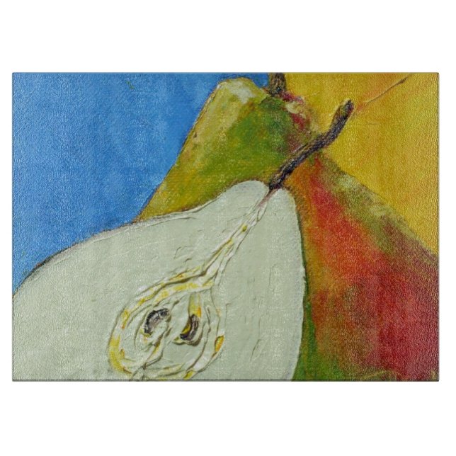 Pearsexponeringsglasskärbräda (Framsidan)