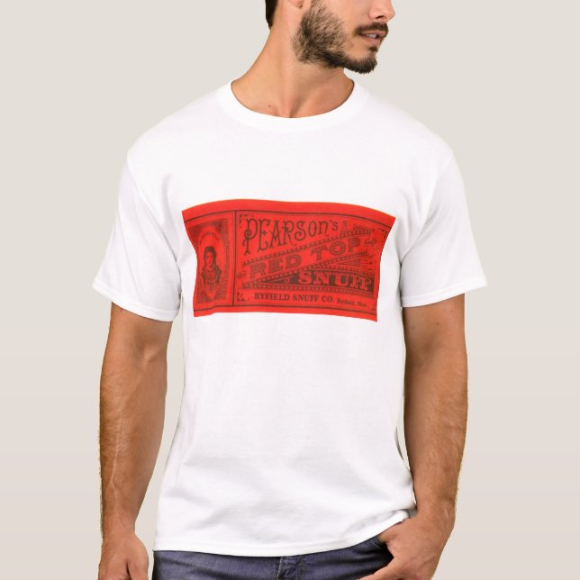 Pearsons släcker röda bästa vintage tee shirt (Framsida)