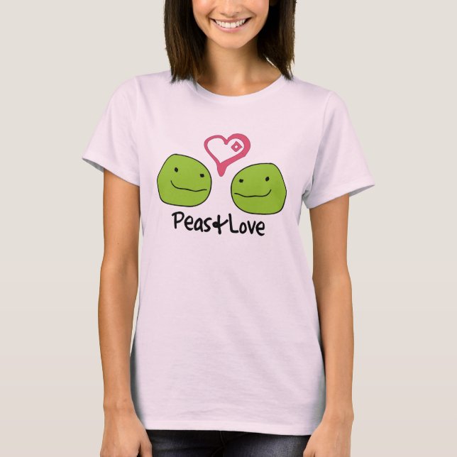 Peas&Kärlek T-shirt (Framsida)