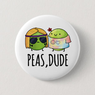 Peas Killen Funny Hippie Pea Pun Knapp